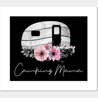 Camping Mama Mothers Day Gifts Posters and Art